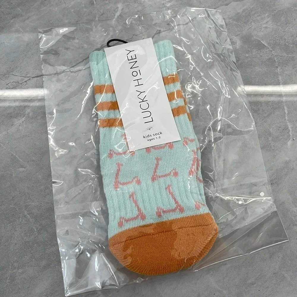 Lucky Honey The Scooter Kids Grippy Socks